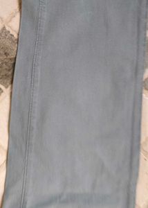 Men's Light Blue Casual Trousers