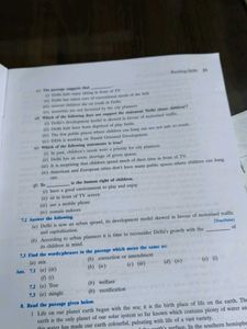 Class 11 English Core Question Bank