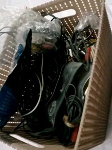 Assorted Electronic Cables &amp; Adapters