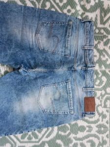 like new 40 -size spykar Men's Acid Wash Denim  Je