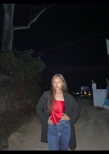 Black Open Front Blazer