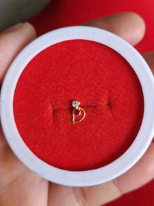 Elegant Gold Nose Pin