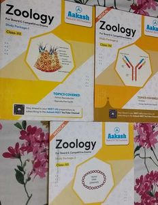 Aakash Medical Zoology Study Packages (Set of 3)
