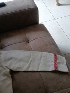 traditional kutch embroidered full sleeve short. n