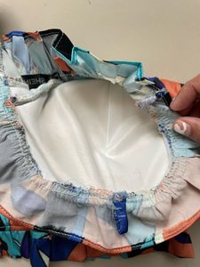 Shein Retro Print Corset Top