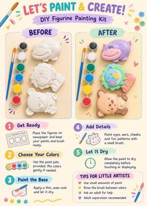Animal toys Painting Kit