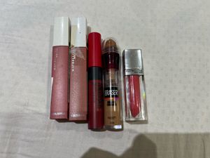 Maybelline Lipsticks & Concealer