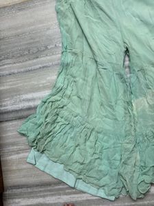 Embellished Mint Green Kurta