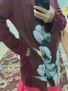 Floral Print Long Sleeve Top