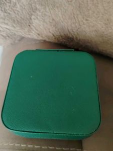 Green Jewelry Travel Organizer