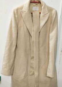 Classic Beige Lapel Coat