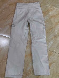 beige cargo jeans