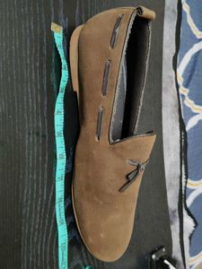 Men's Brown Suede Loafers