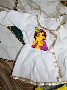 Kids Krishna Costume Set