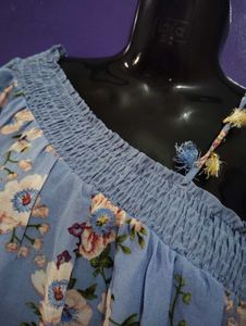 Floral One-Shoulder Top