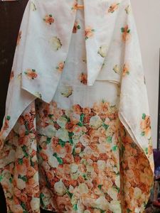 Cotton Floral Scraf