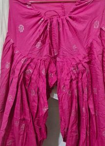 Pink Ethnic Salwar Pants