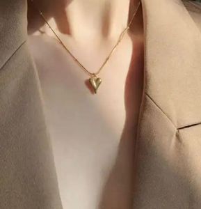 Elegant Gold Heart Necklace