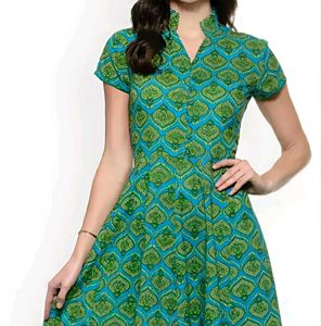 💚💙Meternity Ethnic Gown