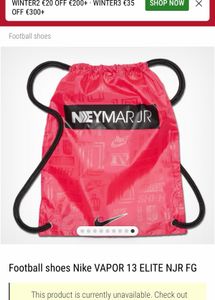 Nike vapour Neymar Jr shoe bag