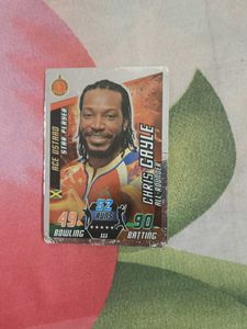 Chris Gayle Silver Foil - 90 batting, 52 runs