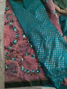Embroidered Saree
