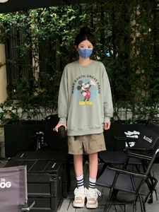 Vintage Mickey Sage Sweatshirt