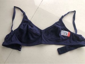 Navy blue bra