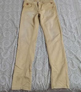 Stylish Beige Corduroy Pants