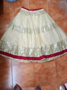 Sequin Lehenga Choli Set