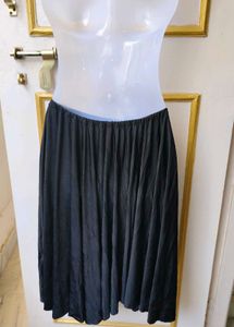 Elegant Black Ethnic Skirt