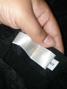 18810. Black Puff Sleeve Square Neck Dress