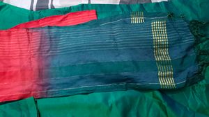 Emerald Green Kurta Set with Dupatta