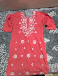 Chikankari Cotton Kurta