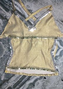 Y2K SPARKLY CAMI TOP