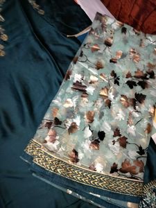 Gorgeous pary dress with beautiful foil paint dupa