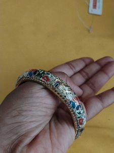 Traditional Mock Ivory Bangle