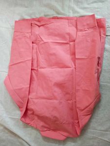Coral Pink Collared Shirt