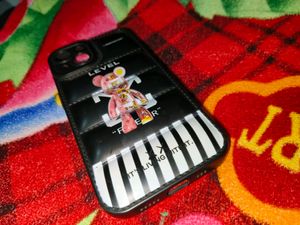 I Phone 13 Black Back Case Cover