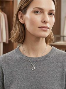 Elegant Heart Pendant Necklace