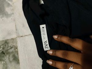 Zara Off The Shoulder Ruffled Top