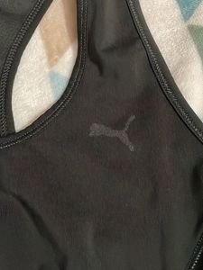 Puma Black Sports Bra