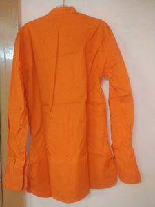 Orange Men's Kurta