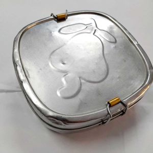 Vintage Stainless Steel Lunch Box