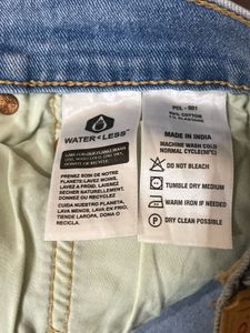 Light Wash Denim Jeans