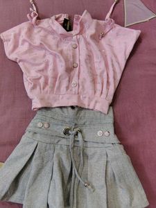 Brand New Skirt And Top