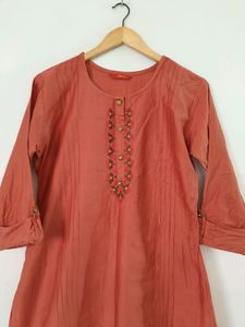 Rust Casual Kurta (Women's)