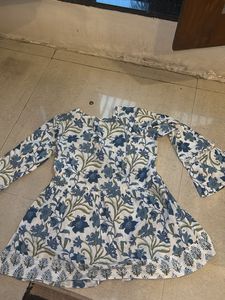 Boho Floral Print Tunic