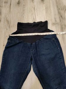 Ma5928 Indigo blue jeans waist 32-34 inches