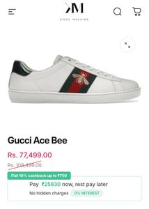 Gucci Ace Bee Sneakers